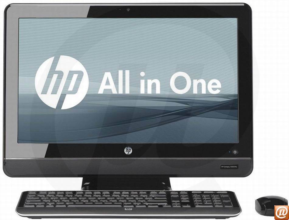XV077LA - Desktop-PC All-in-One Business Compaq Pro HP 6000 Intel Pentium Dual-Core E6600 (3.06GHz) 2GB 320GB 21.5" LED DVD-RW Windows 7 Professional WebCam NVIDIA